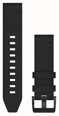 Garmin Bracelet en cuir noir seulement quickfit 22mm 010-12740-01