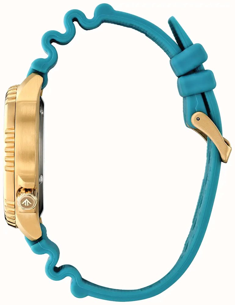 Citizen Pulseira Em PU Masculina Promaster Diver Eco-drive Azul