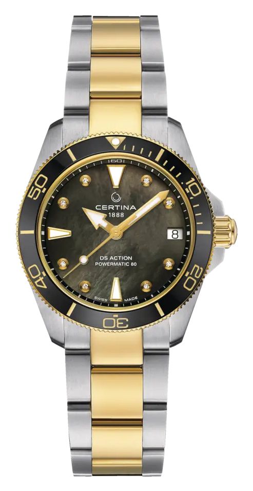 Certina Ds action lady powermatic 80 (34,5 mm) cadran nacre montre