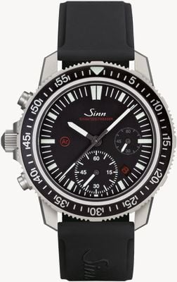 Sinn Pulseira de silicone Ezm 13.1 com fivela de pino 613.011 SILICONE