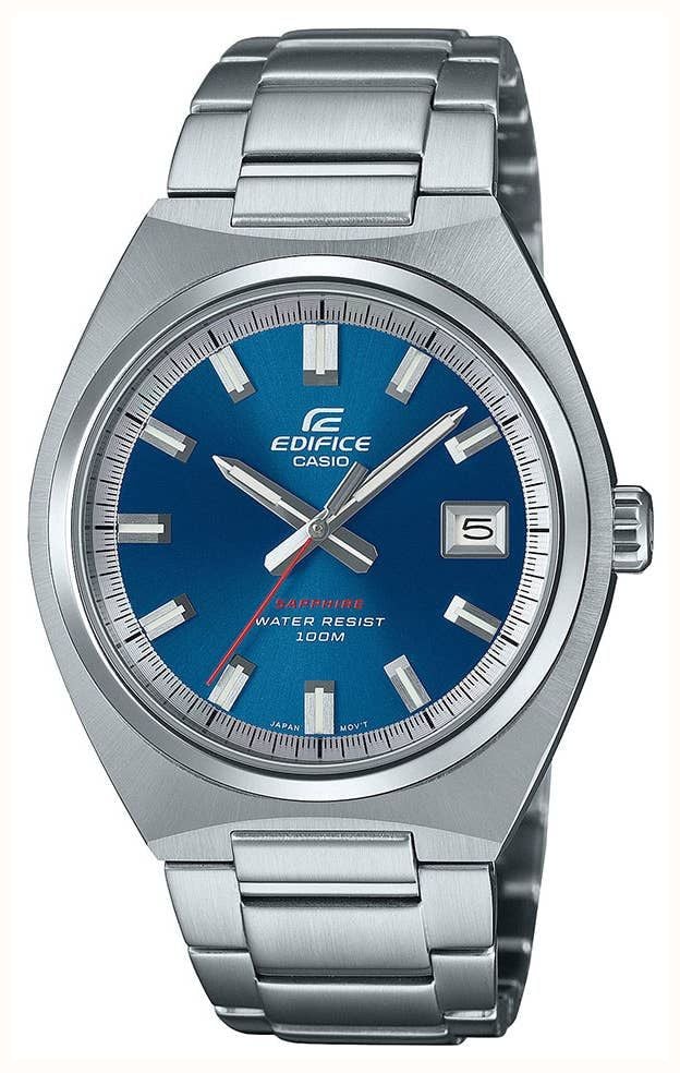 Casio EDIFICE Sports Classic Blue Dial Stainless Steel