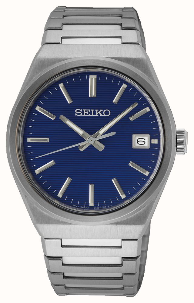 Seiko Classic 6N52 Quartz (39mm) Blue Dial Stainless Steel