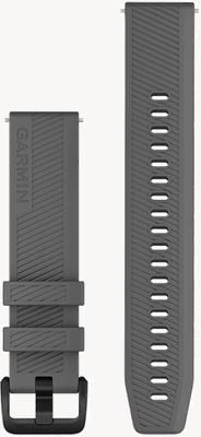 Garmin Bandas de liberación rápida solo correa (20 mm) silicona gris pizarra 010-13076-03