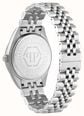 Philipp Plein DATE SUPERLATIVE Quartz (34mm) Blue Sandstone Dial / Stainless Steel Bracelet PWYFA1426 - alternate view 2