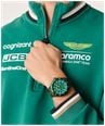 Aston Martin Aramco Formula One™ Team PIT W Quartz Multifunction (46mm) Podium Green Dial / Black Silicone Strap MTFP1F503 - alternative Ansicht 5