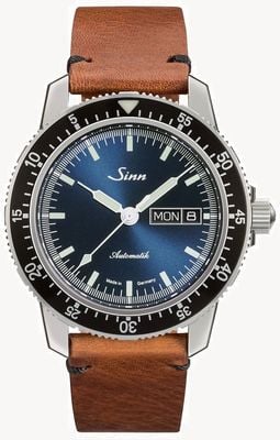 Sinn 104 st sa ib | bracelet en cuir marron vintage 104.013 VINTAGE BROWN LEATHER