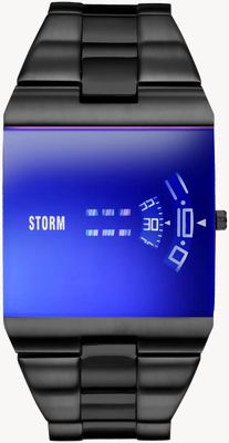 STORM New Remi Square Slate Blue / PVD Black 47430/SL/B
