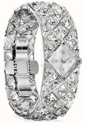 Swarovski Curiosa手镯腕表，水晶手链，银色，不锈钢 5724515