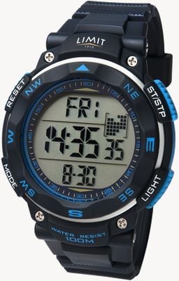 Limit Montre sport homme bracelet noir 5487.66