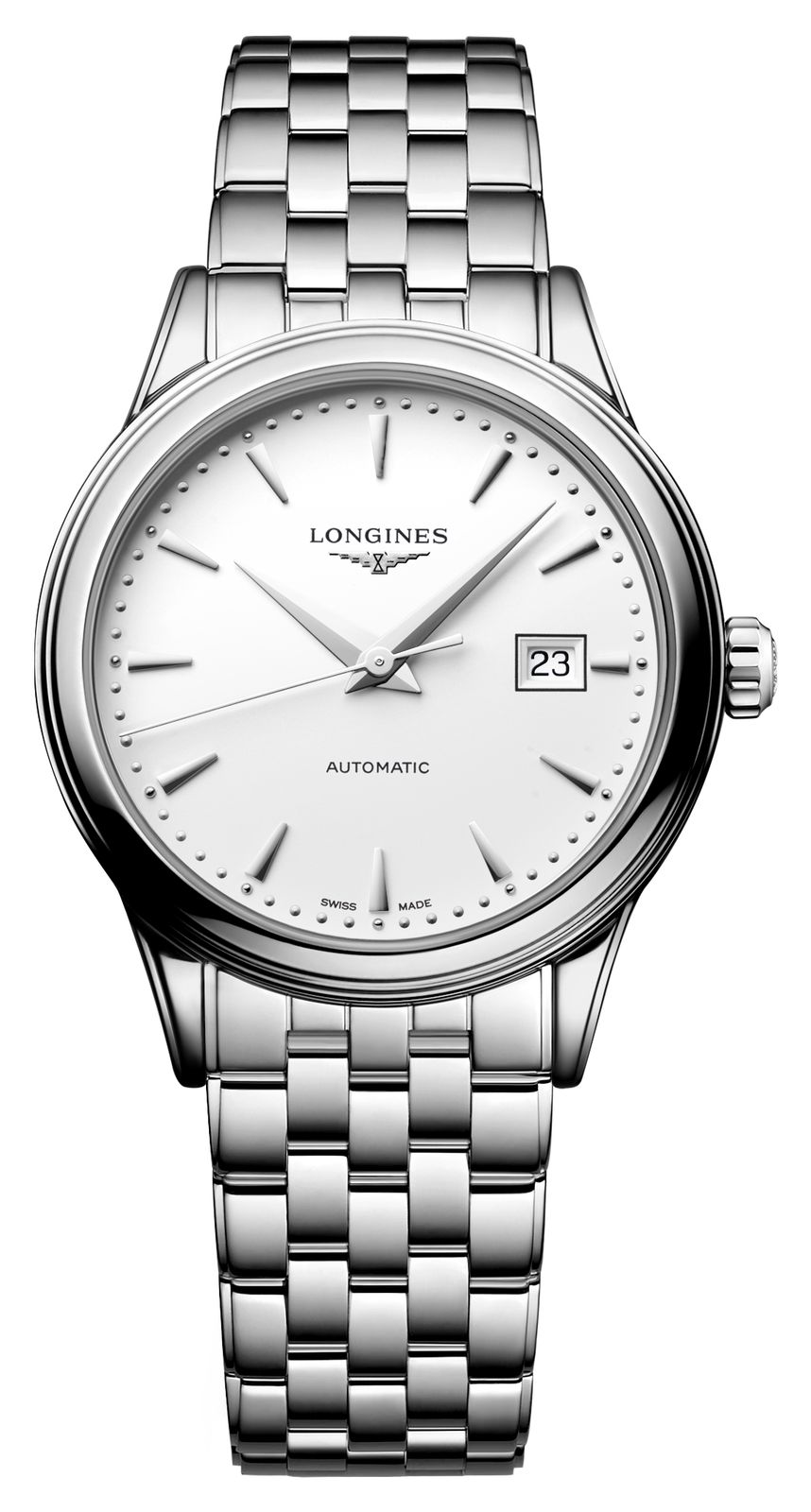 LONGINES classique automatique (30 mm) cadran blanc montre