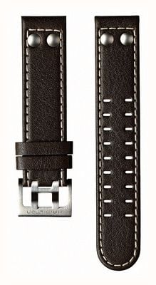 Hamilton Straps Cuir de vachette marron 20mm - bracelet terrain kaki uniquement H690705118