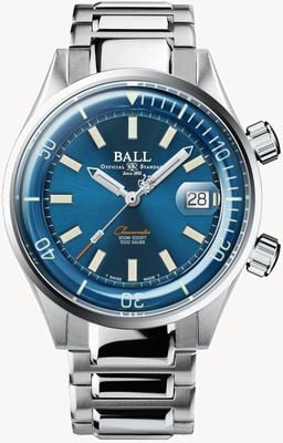Ball Watch Company Engineer Master II Diver Chronometer (42mm) Blue Dial / Stainless Steel Bracelet DM2280A-S1C-BE
