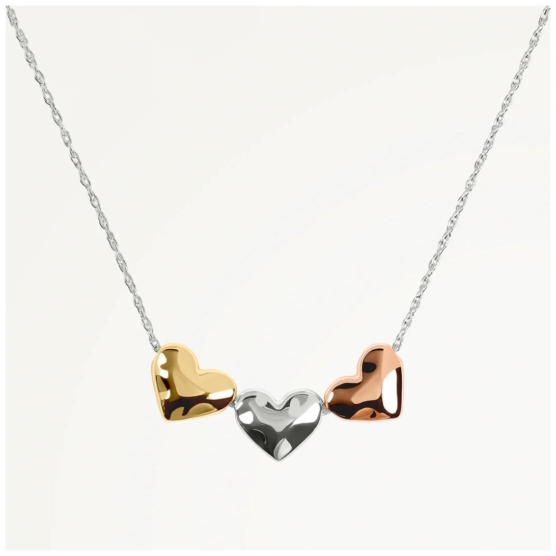 Radley Love Lane Mixed Plated Heart Necklace Jewellery