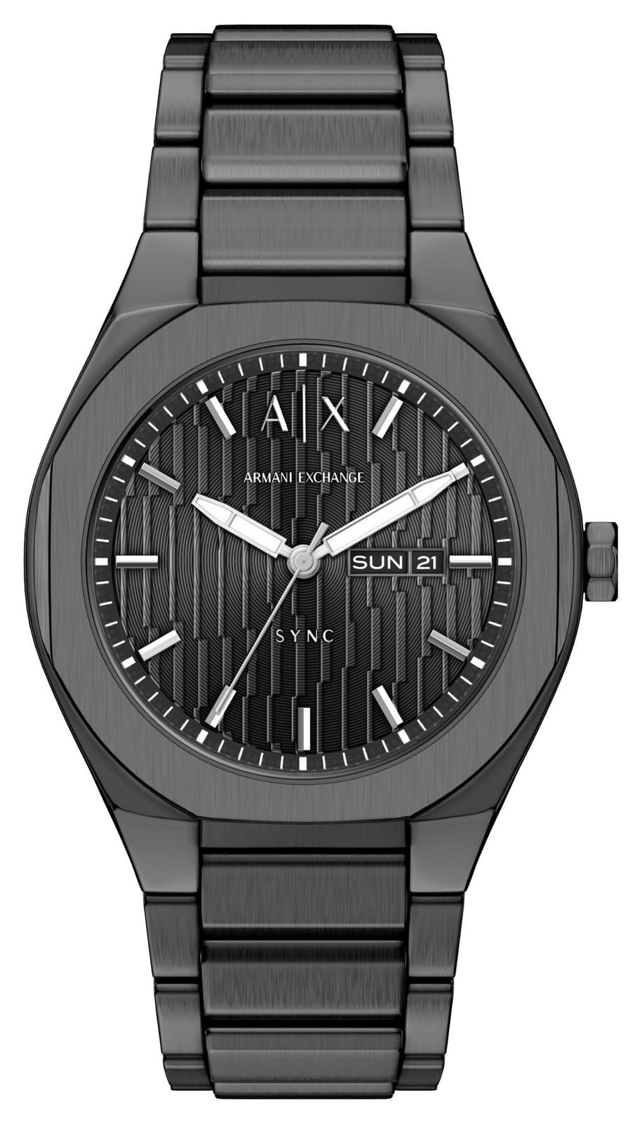 Armani Exchange Mouvement Ã  quartz trois aiguilles jour/ montre