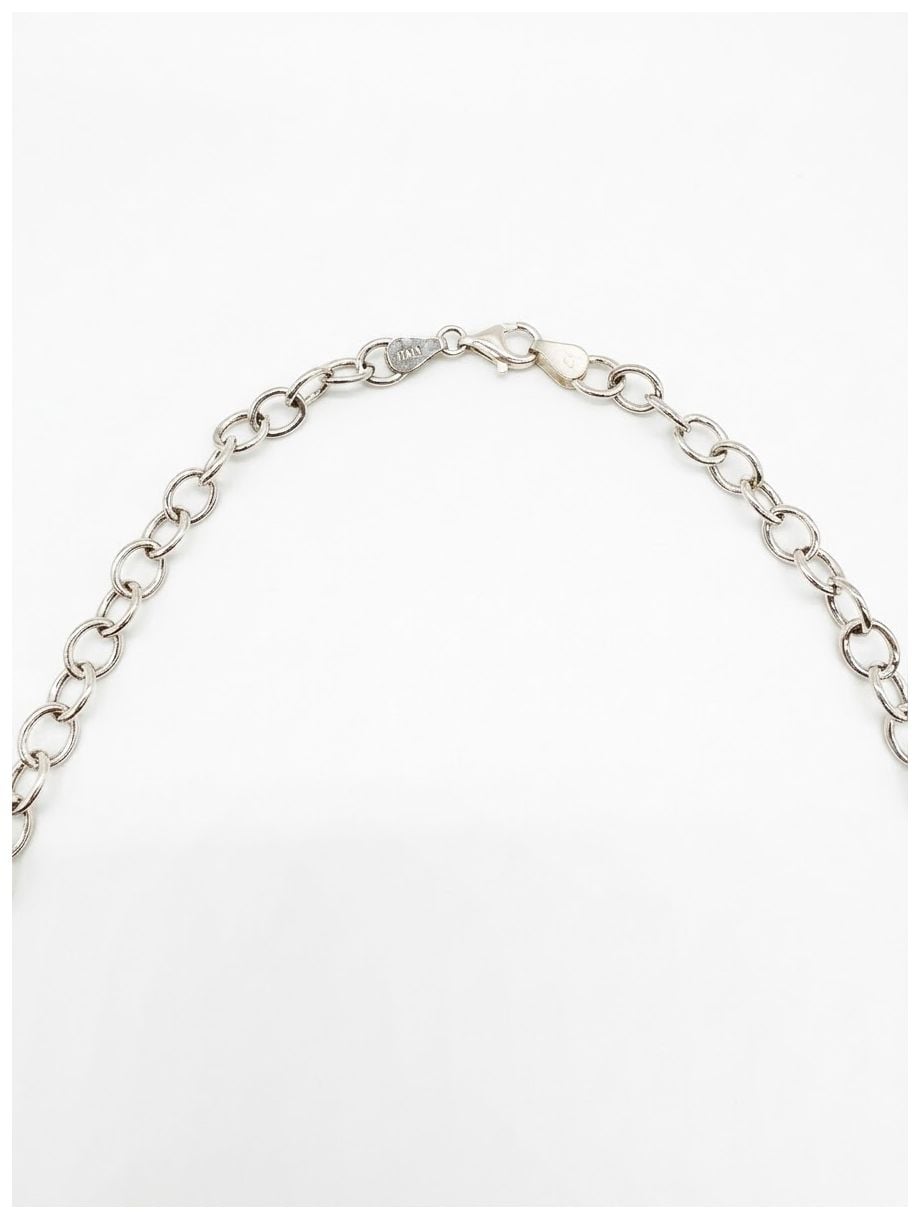 James Moore & Co Silver Hollow Belcher 24" Chain 8.14.7727 Jewellery