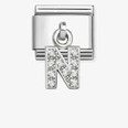 Nomination Classic Letter N Cubic Zirconia Charm 331818/14