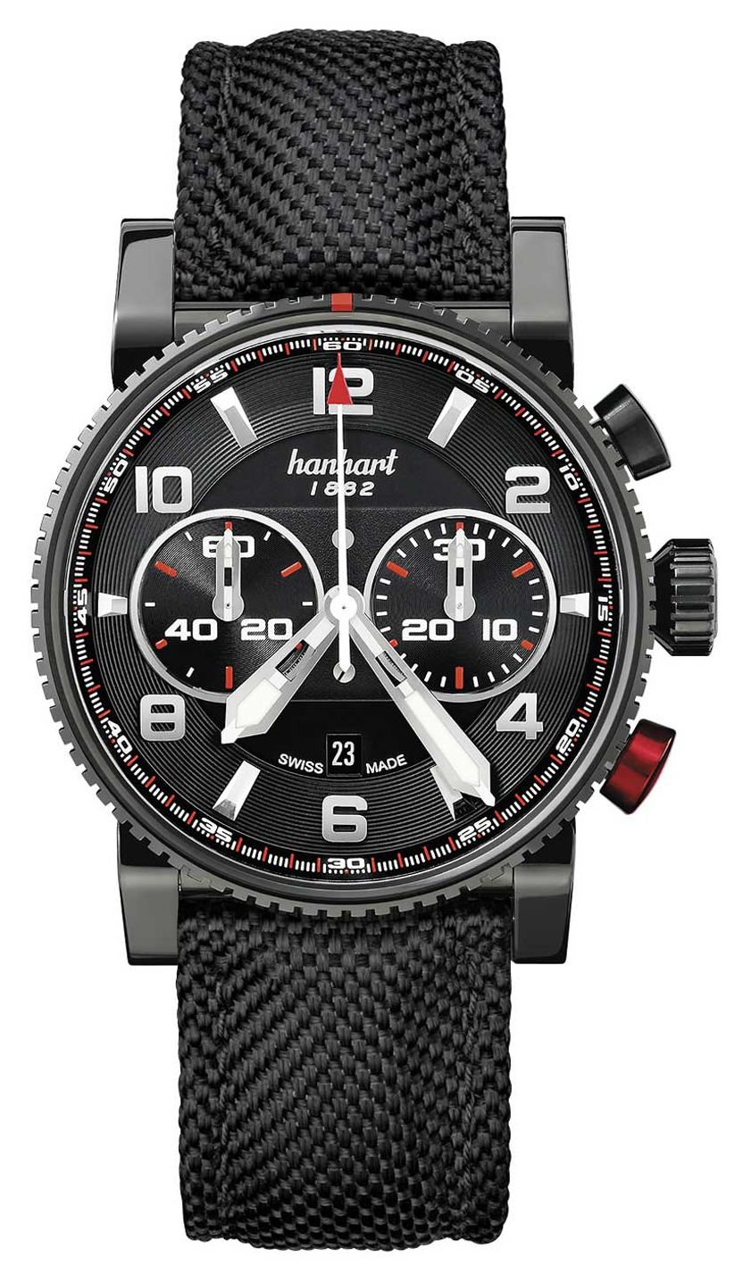 Hanhart Chronographe automatique Primus Racer (44 mm), montre