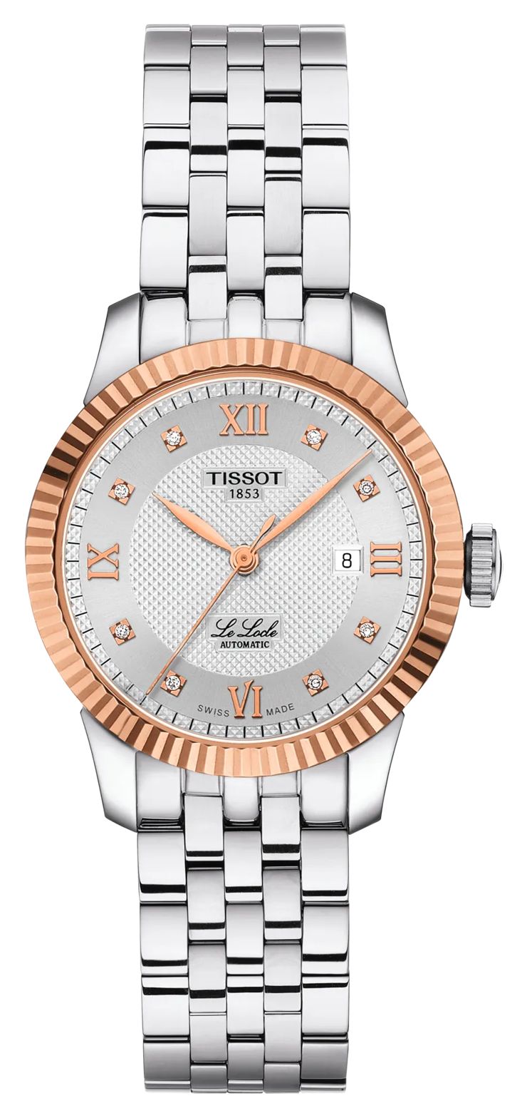 Tissot Le Locle lunette en or 18 carats (29 mm) cadran montre