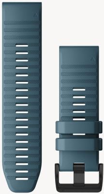 Garmin 仅Quickfit 26表带，湖畔蓝色硅胶 010-12864-03