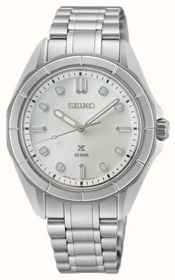 Seiko Sport marini femminili Prospex nelle sabbie argentate SUR595J1