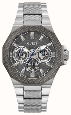 Guess Men's Indy (45mm) Grey Dial / Stainless Steel Bracelet GW0636G1