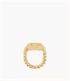 Fossil Watch Ring 15 mm Two-Hand Gold-Tone Stainless Steel ES5535 - vista alternativa 5