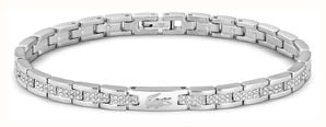Lacoste Metropole Stainless Steel Bracelet With Crystals 2040670 - alternative Ansicht 3