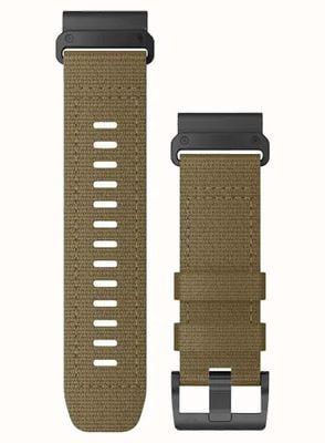 Garmin Bracelet en nylon Quickfit® 26 mm beige coyote uniquement 010-13010-11