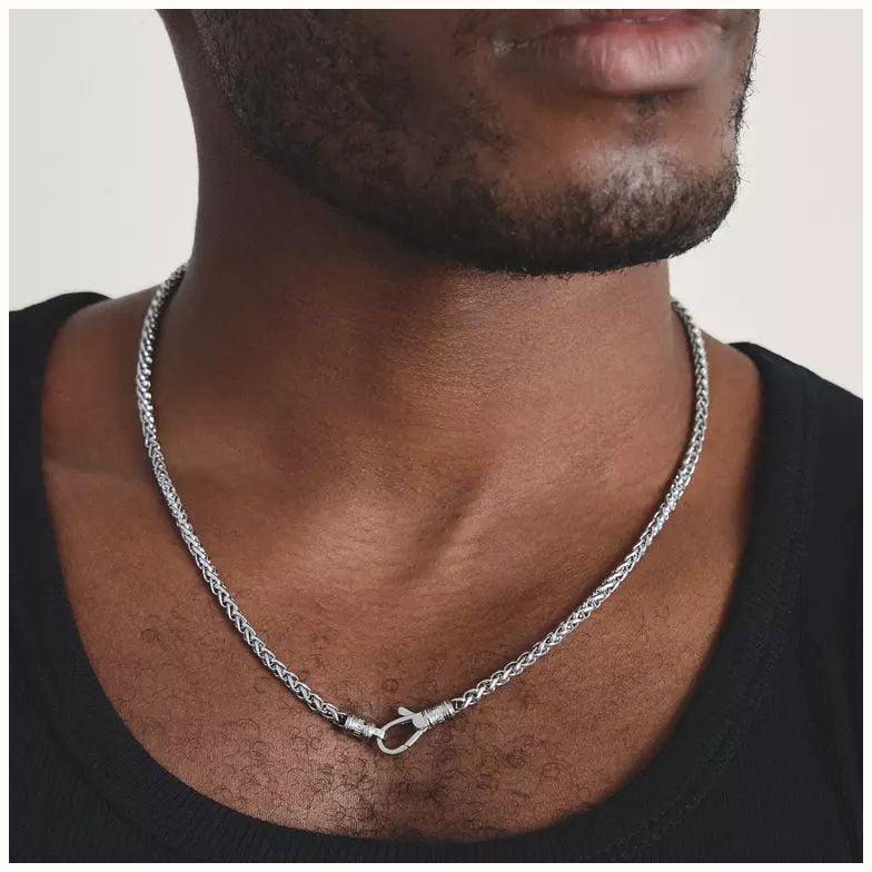 Thomas Sabo Thomas Sabo  Rebel Steel Stainless Steel Twisted Chain KE2404-S01-53-L55 - alternate view 3