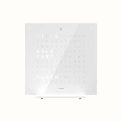QLOCKTWO EARTH 13.5 PURE EDITION VANILLA SUGAR (English) T4PENVS-UK