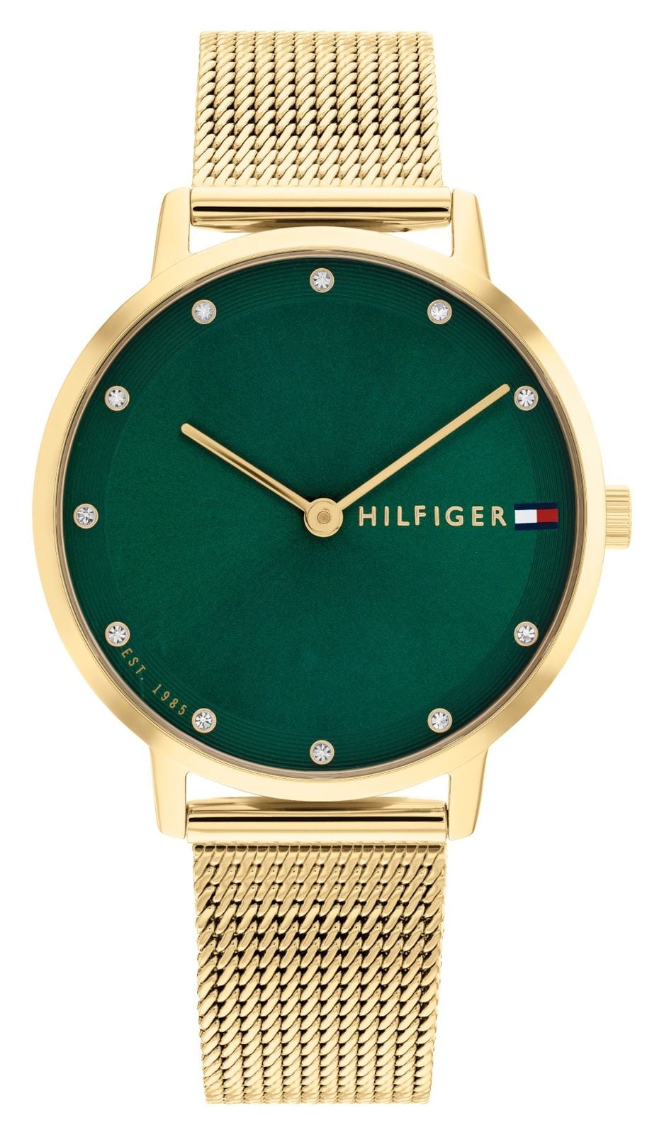 Tommy Hilfiger Pippa (34 mm) pour femme, cadran vert / montre
