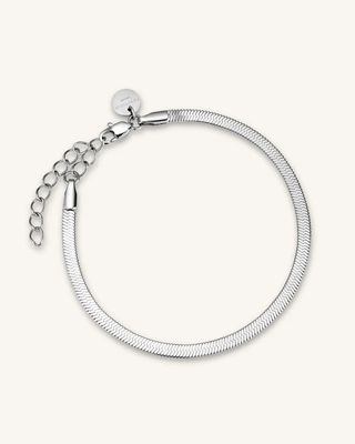 Rosefield Jewellery Ladies Stainless steel Snake Bracelet JTBFS3S-J390
