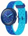 Flik Flak FIZZ IN SPACE Blue Silicone Strap FCNP008