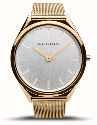 Bering | unisex | ultra sottile | bracciale in maglia d'oro | 17039-334