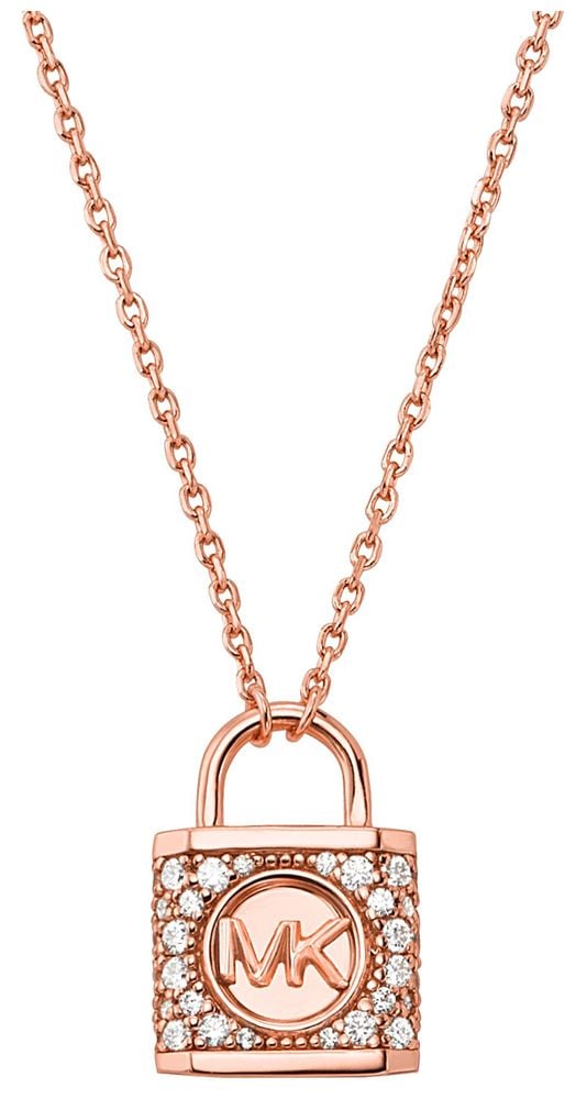 Michael kors round pendant necklace online