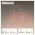 Polar Loop Grey Elastic Textile Armband (S-M) - STRAP ONLY 910121505 - альтернативный вид 3