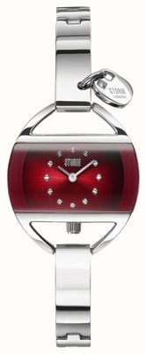 STORM TEMPTRESS CHARM RED Red Sunray Dial / Stainless Steel Bracelet 47013/R