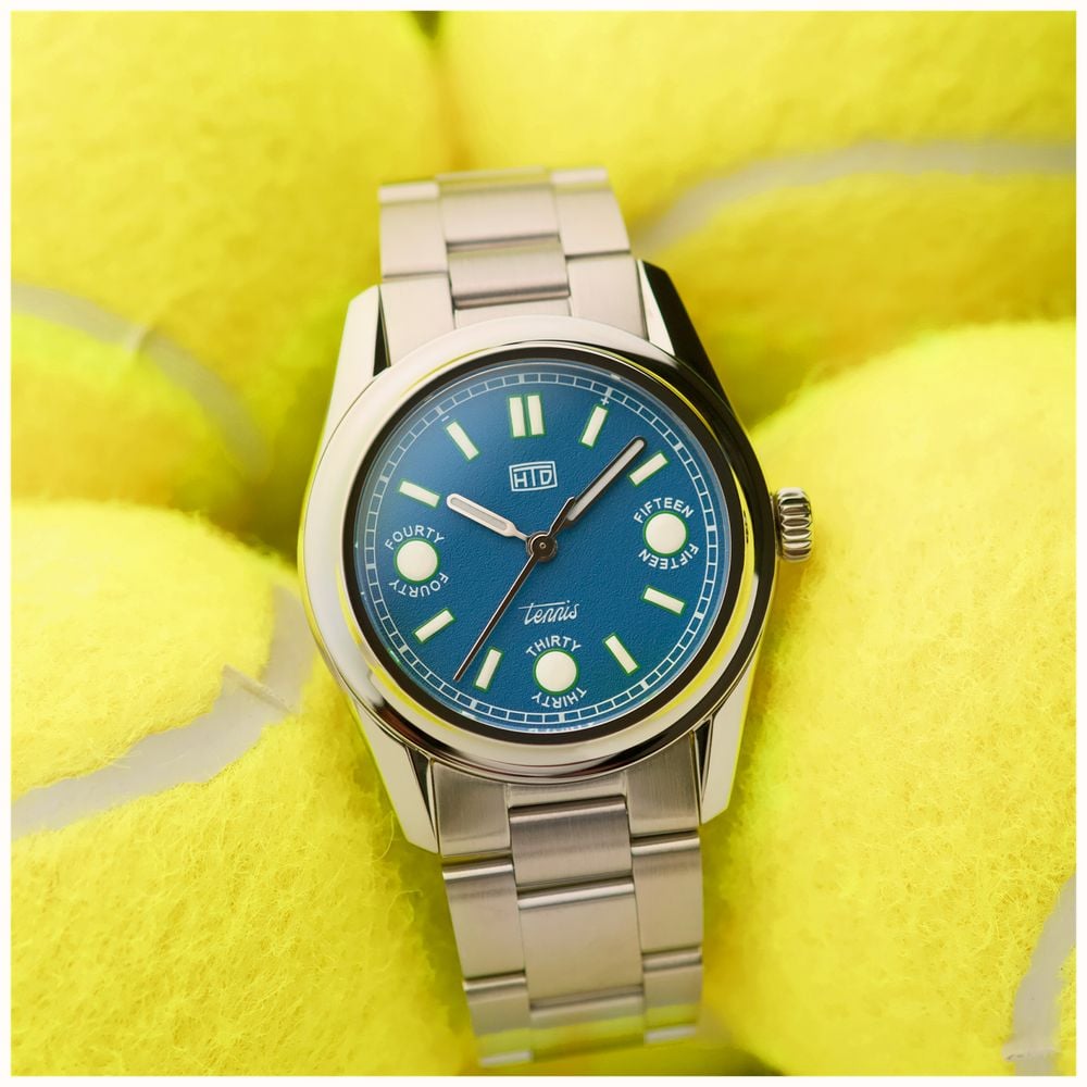 HTD Tennis Sport Cemento Automatico (37 Mm) Quadrante Blu 'score