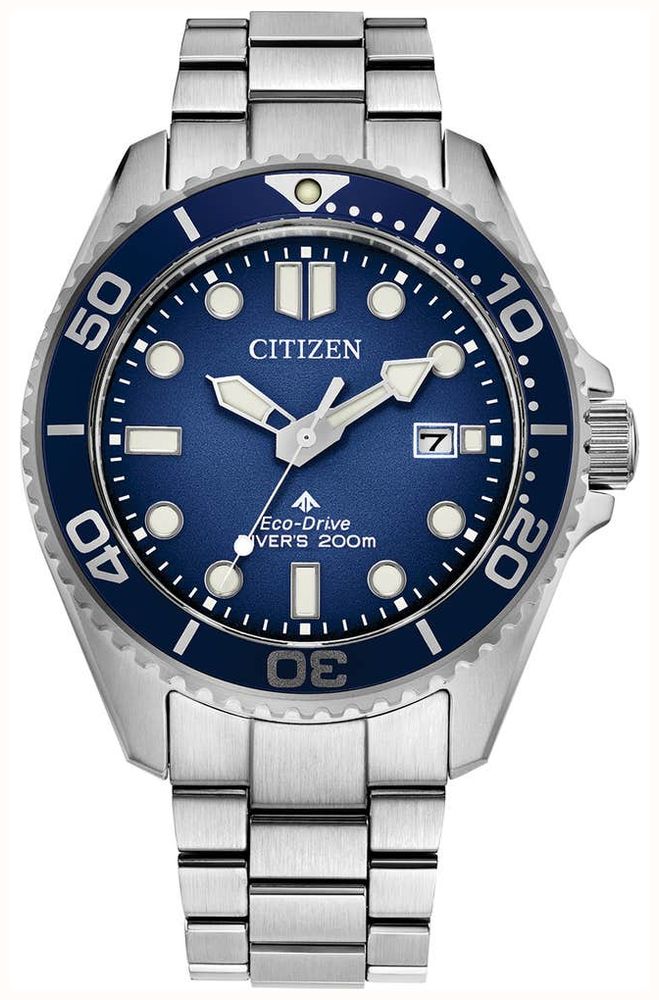 Citizen Eco-drive Promaster Diver (41 Mm) Esfera Azul Brazalete