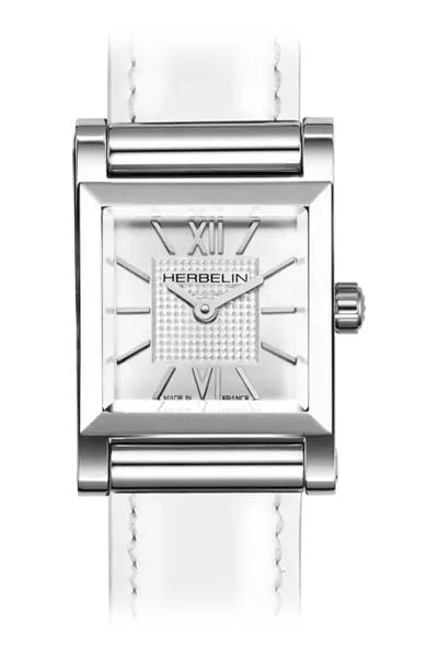 Herbelin Antar&Atilde;s Case  Silver Dial  Stainless Steel Watch