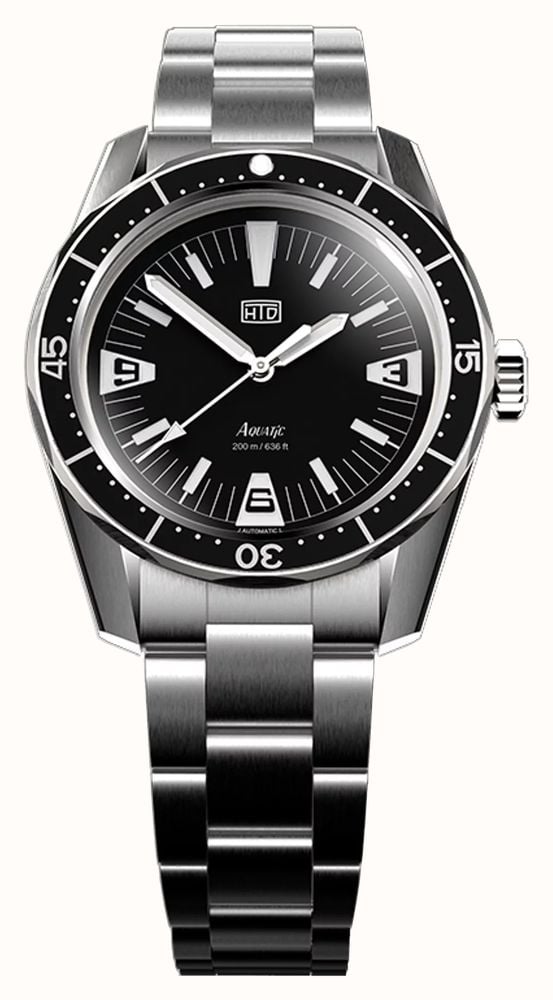 HTD Aquatìc Spaceboy Automatico Skindiver (39 Mm) Quadrante Nero