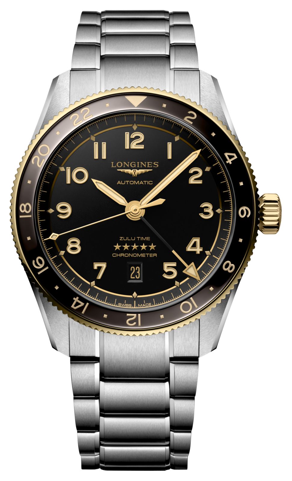LONGINES automatique Spirit Zulu Time GMT (42 mm) montre