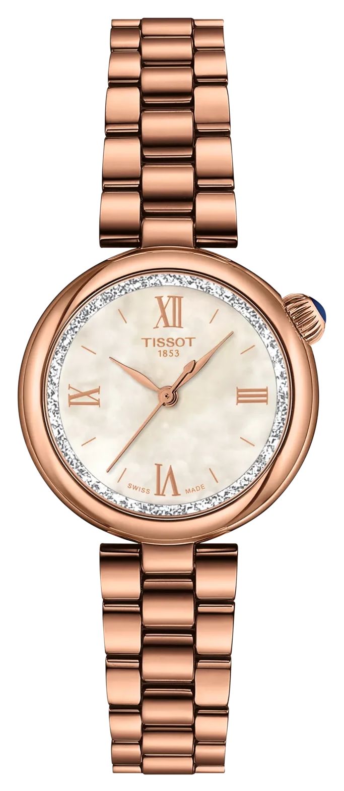 Tissot Desir diamant quartz (28mm) cadran nacre / bracelet montre