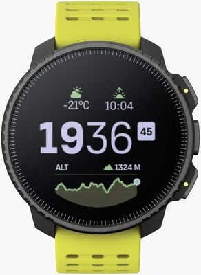 Suunto VERTICAL Multisport Adventure Watch (49mm) Black Lime SS050864000
