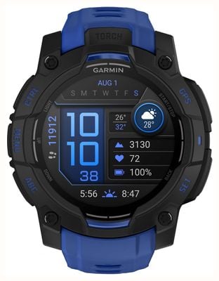 Garmin Instinct 3 - AMOLED Outdoor GPS Smartwatch (45mm