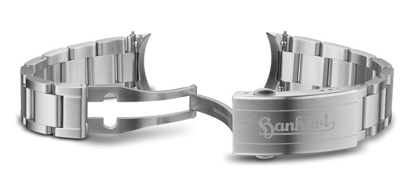 Hanhart Bracelet Pioneer Preventor HD12â¢ en acier montre
