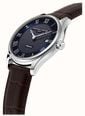Frederique Constant Classics Quartz Date (40mm) Blue Clous de Paris Guilloché / Dark Brown Leather Strap FC-220N5B6 - альтернативный вид 2