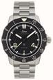 Sinn EZM 19 Mission Timer Automatic (41mm) Matte Black Dial / Stainless Steel H-Link Bracelet 119.010