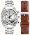 Bulova SHELBY Racer Chronograph Limited Edition (40.5mm) Silver Dial / Stainless Steel Bracelet 96K118