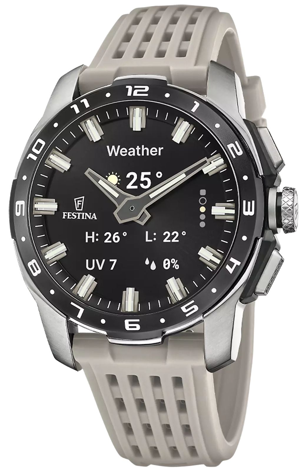 Festina Connected Full D Hybrid Smartwatch 44mm Digital Watch Festina Connected Full D Hybrid Smartwatch 44mm Digital Watch
